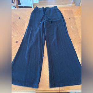 Victoria's Secret Xsmall, black waffle-knit loungewear pants